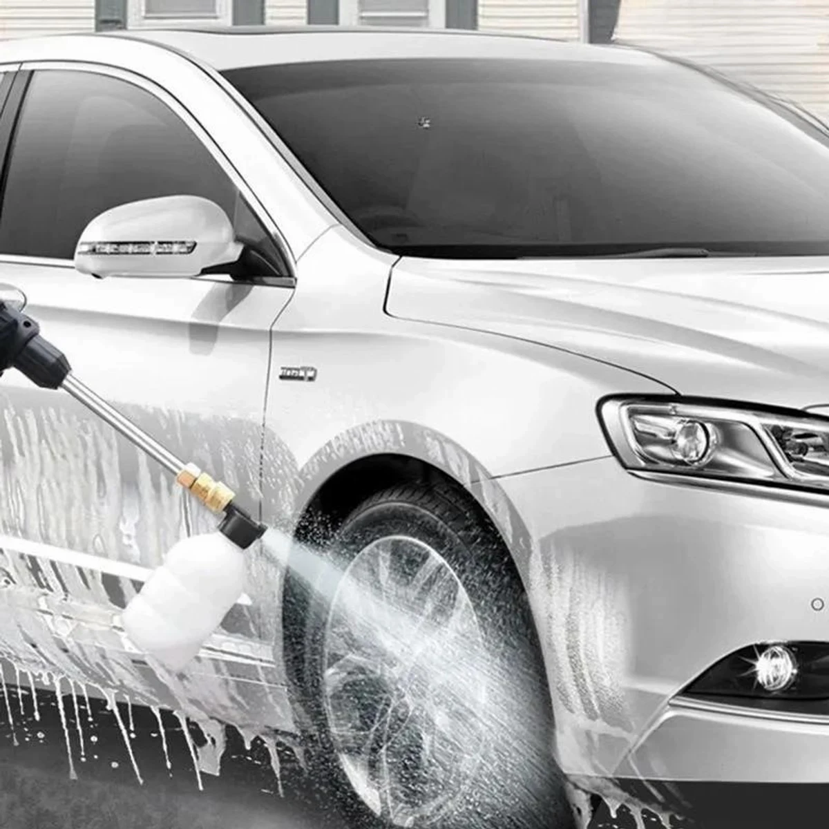 RECHARGEABLE CORDLESS HIGH PRESSURE CAR WASHER GUN