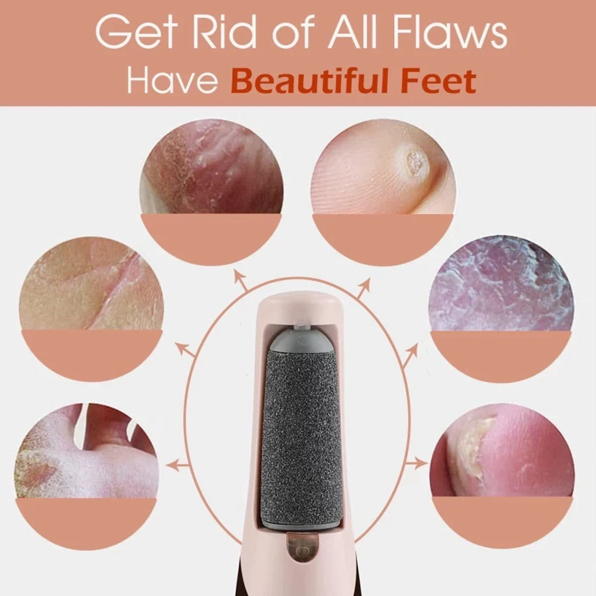 FLAWLESS PEDI ELECTRONIC PEDICURE TOOL