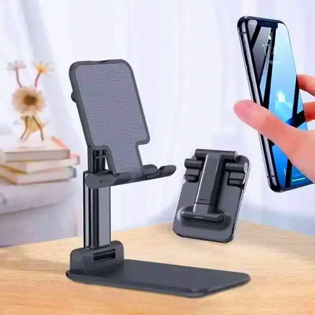 FOLDABLE DESKTOP MOBILE STAND